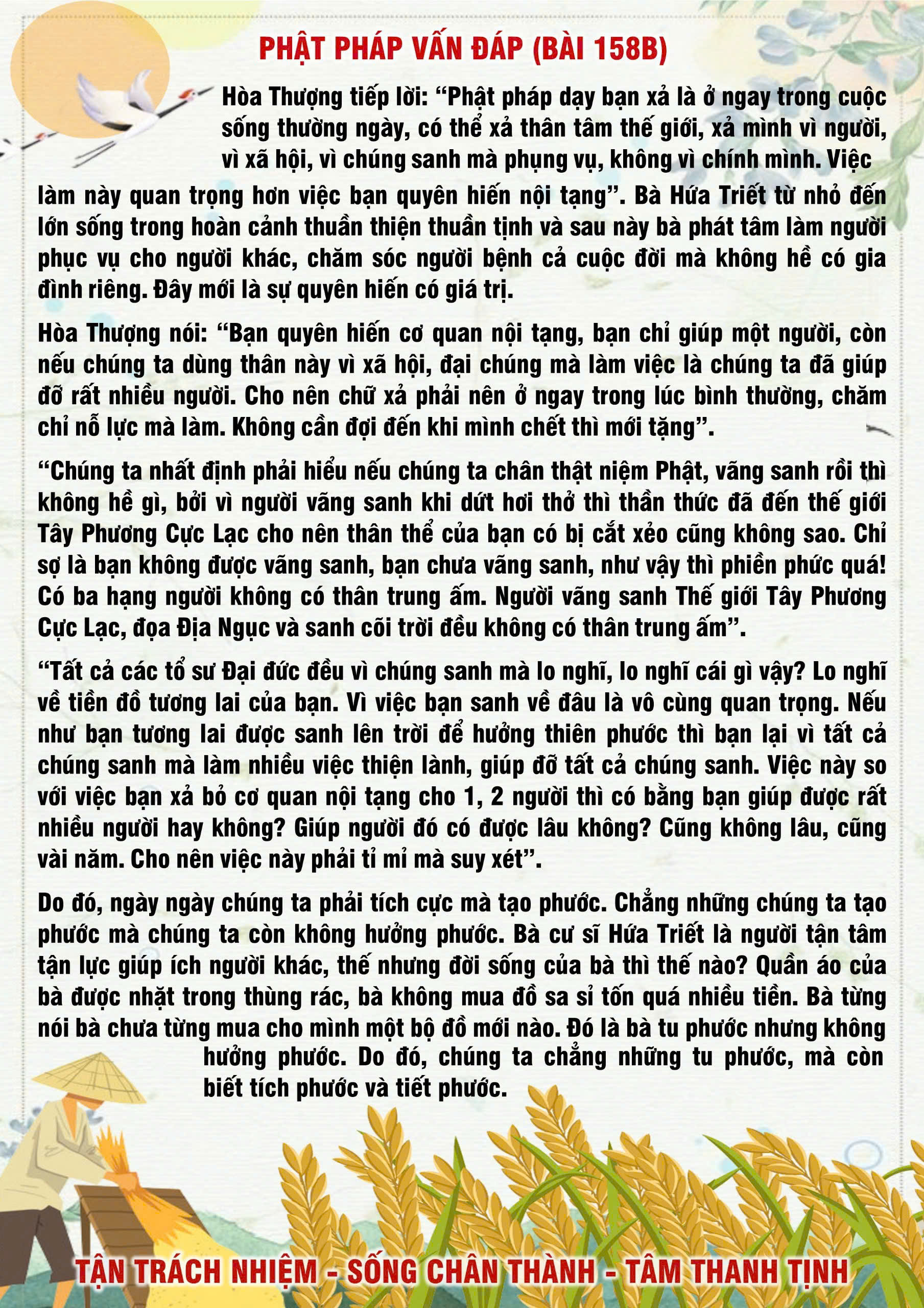 158 · Phật Pháp Vấn Đáp - 158 _ 2